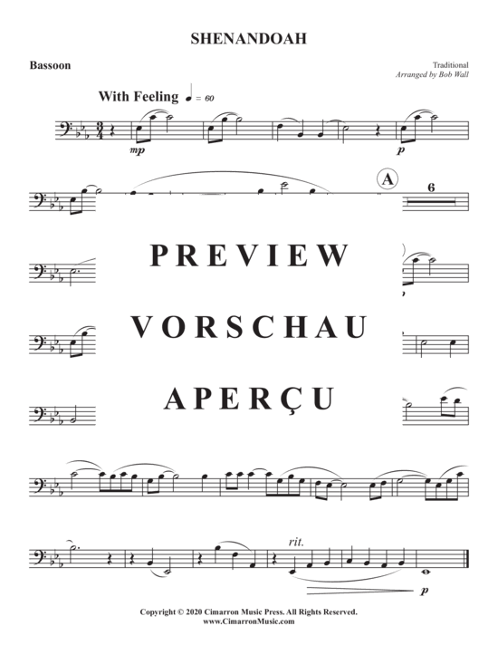 Produktgalerie: Seite 9 von 9 Shenandoah , , (Holzbläser Quintett)