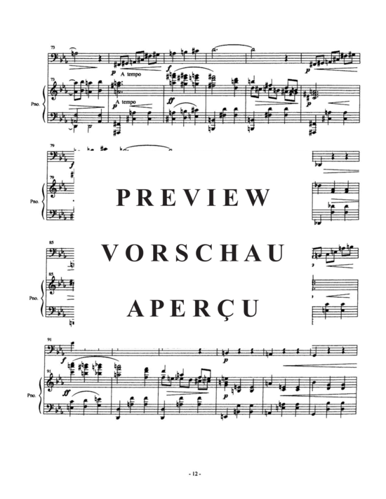 Produktgalerie: Seite 14 von 48 Tuba Suite , , (Tuba + Klavier)