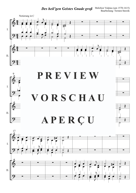 Product gallery: Page 2 of 5 Des heil’gen Geistes Gnade groß, , Trombone Choir - Double Choir