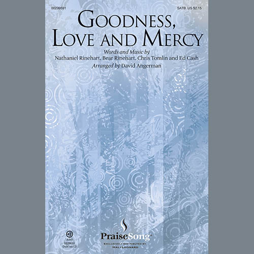 cover: Goodness, Love And Mercy (arr. David Angerman), Chris Tomlin, Chor