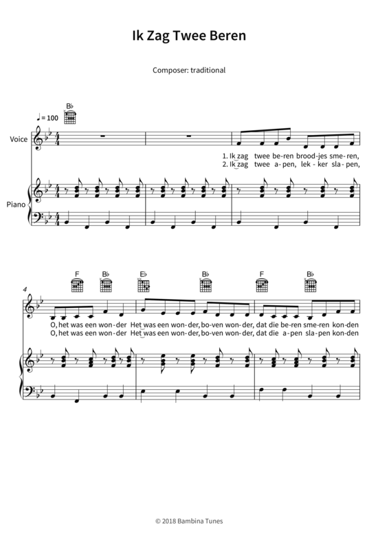 Produktbild zu: Ik Zag Twee Berentraditional