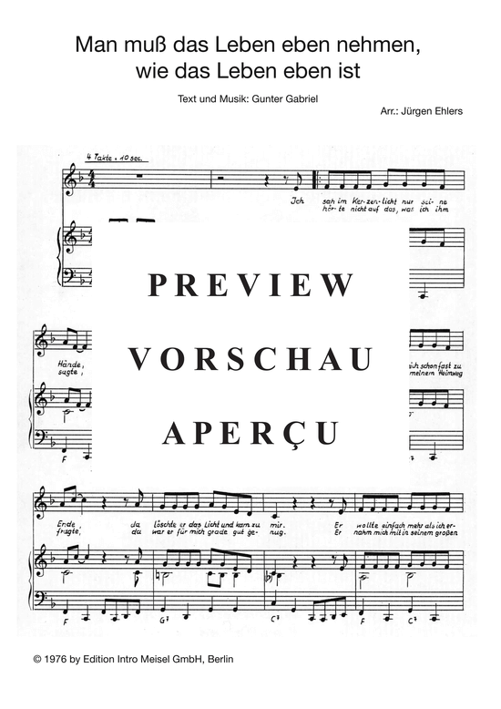 Produktgalerie: Seite 4 von 4 Man muss das Leben eben nehmen, wie das Leben eben ist, Werding, 	Juliane, Klavier und Gesang