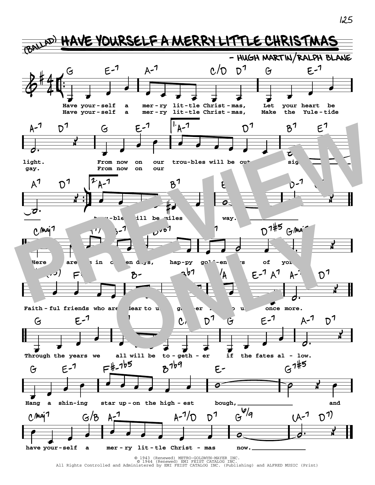 Produktbild zu: Have Yourself A Merry Little Christmas (Low Voice)