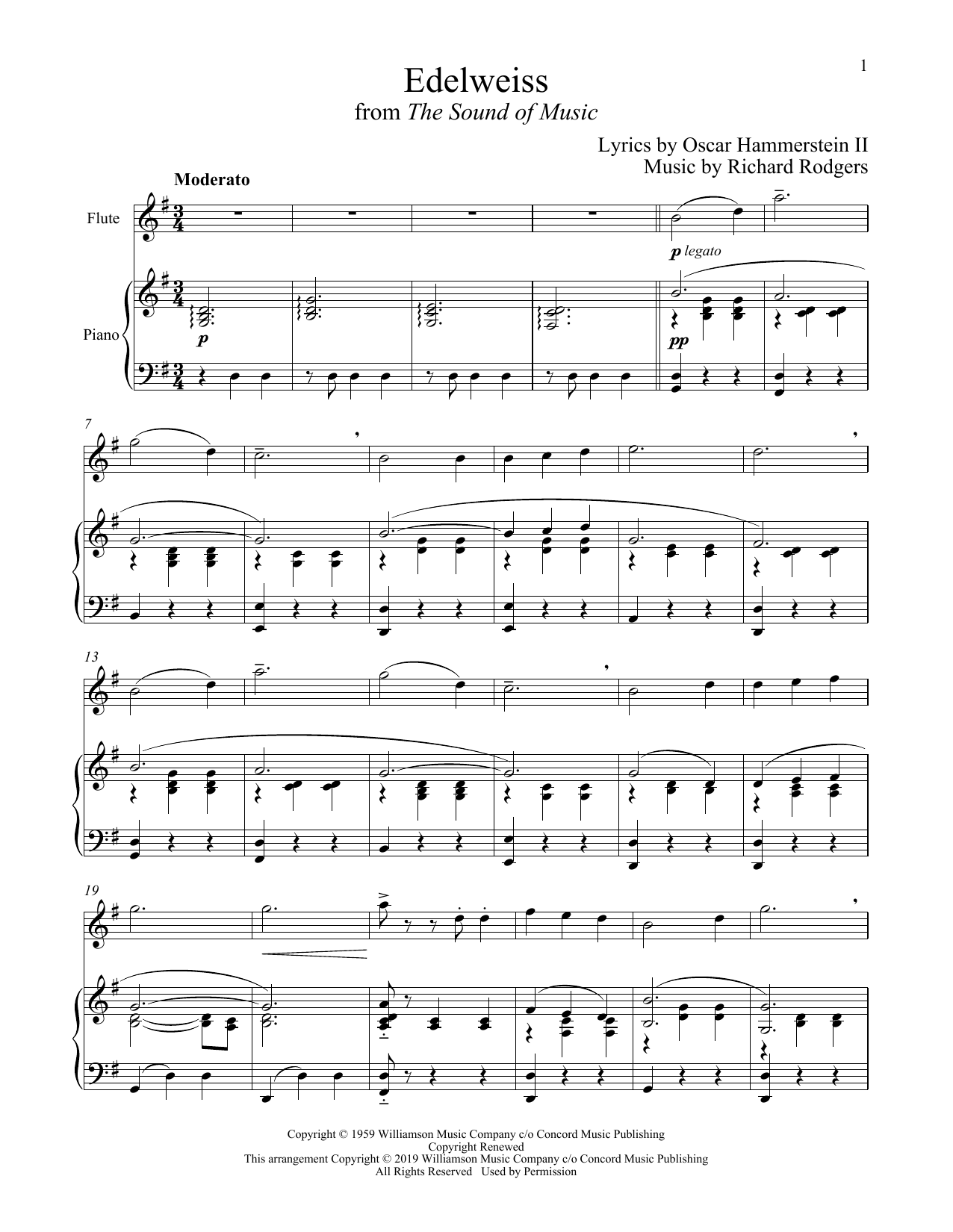 Produktbild zu: Edelweiss (from The Sound of Music)