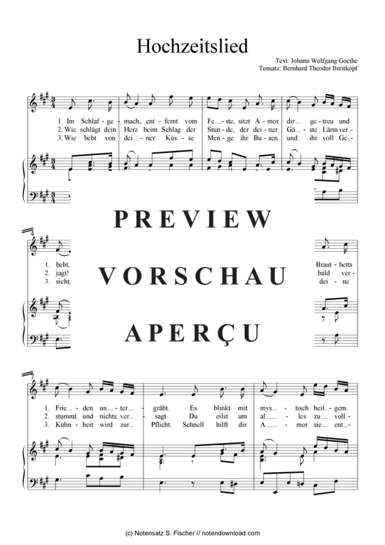 Produktgalerie: Seite 2 von 3 Hochzeitslied , , Klavier und Gesang