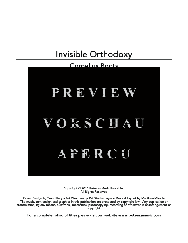 Product gallery: Page 3 of 10 Invisible Orthodoxy, , (clarinet and CD)
