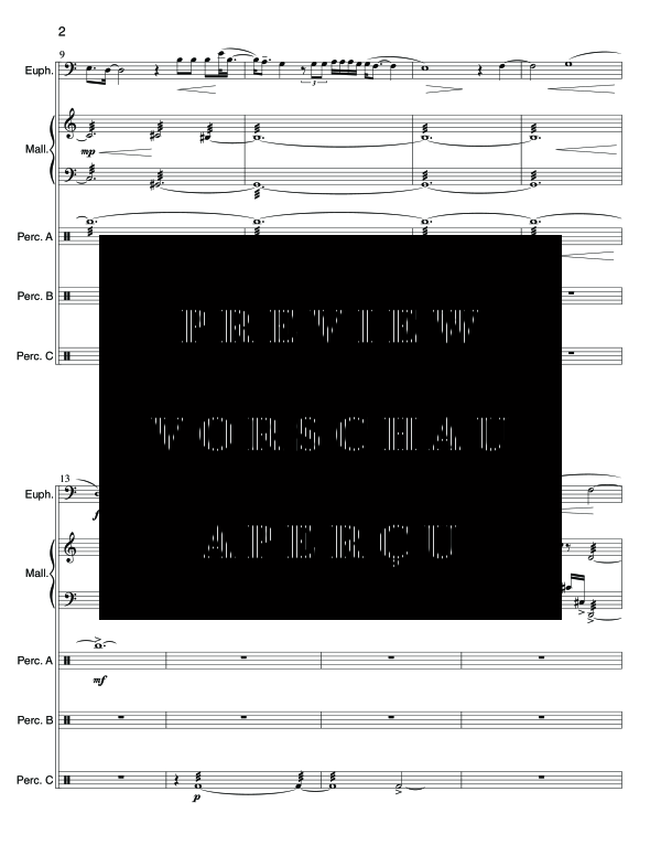 Product gallery: Page 6 of 11 Praxis, , (Euphonium Solo Percussion Ensemble)