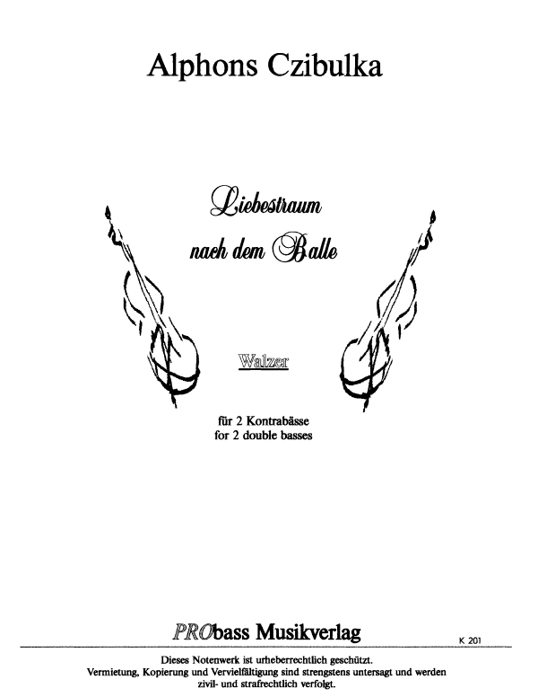 Product picture to: Liebestraum nach dem Balle - Walzer