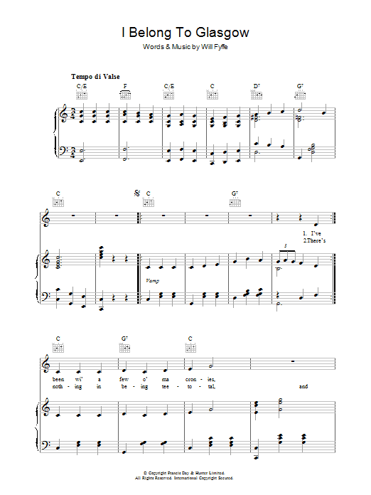 Produktbild zu: I Belong To Glasgow