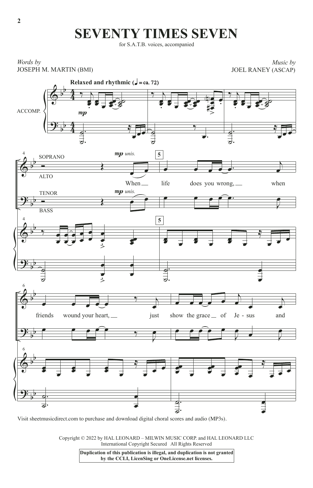 Produktbild zu: Seventy Times Seven