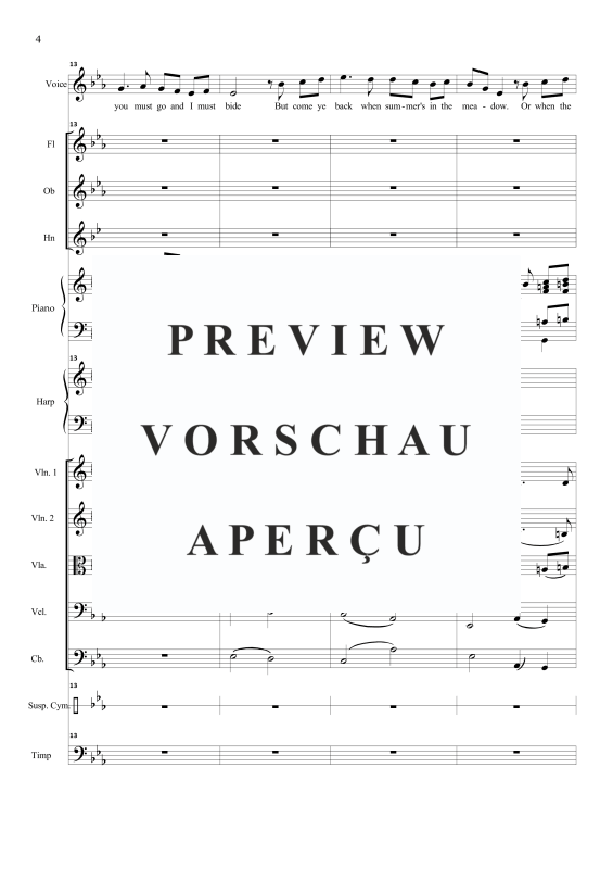 Product gallery: Page 7 of 11 Danny Boy, , Solo Vocal and Orchestra