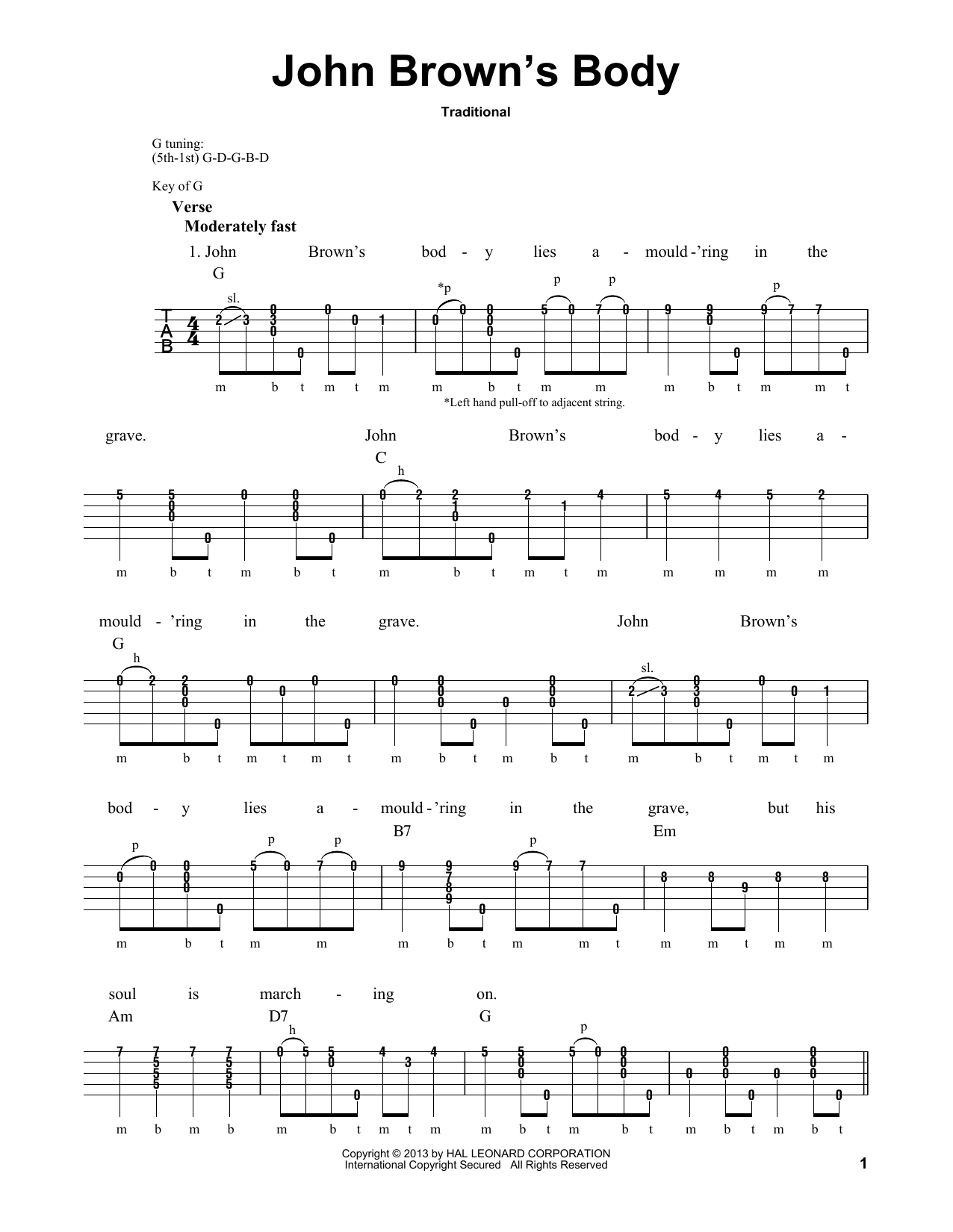Produktgalerie: Seite 1 von 1 John Brown's Body, Traditional, Banjo