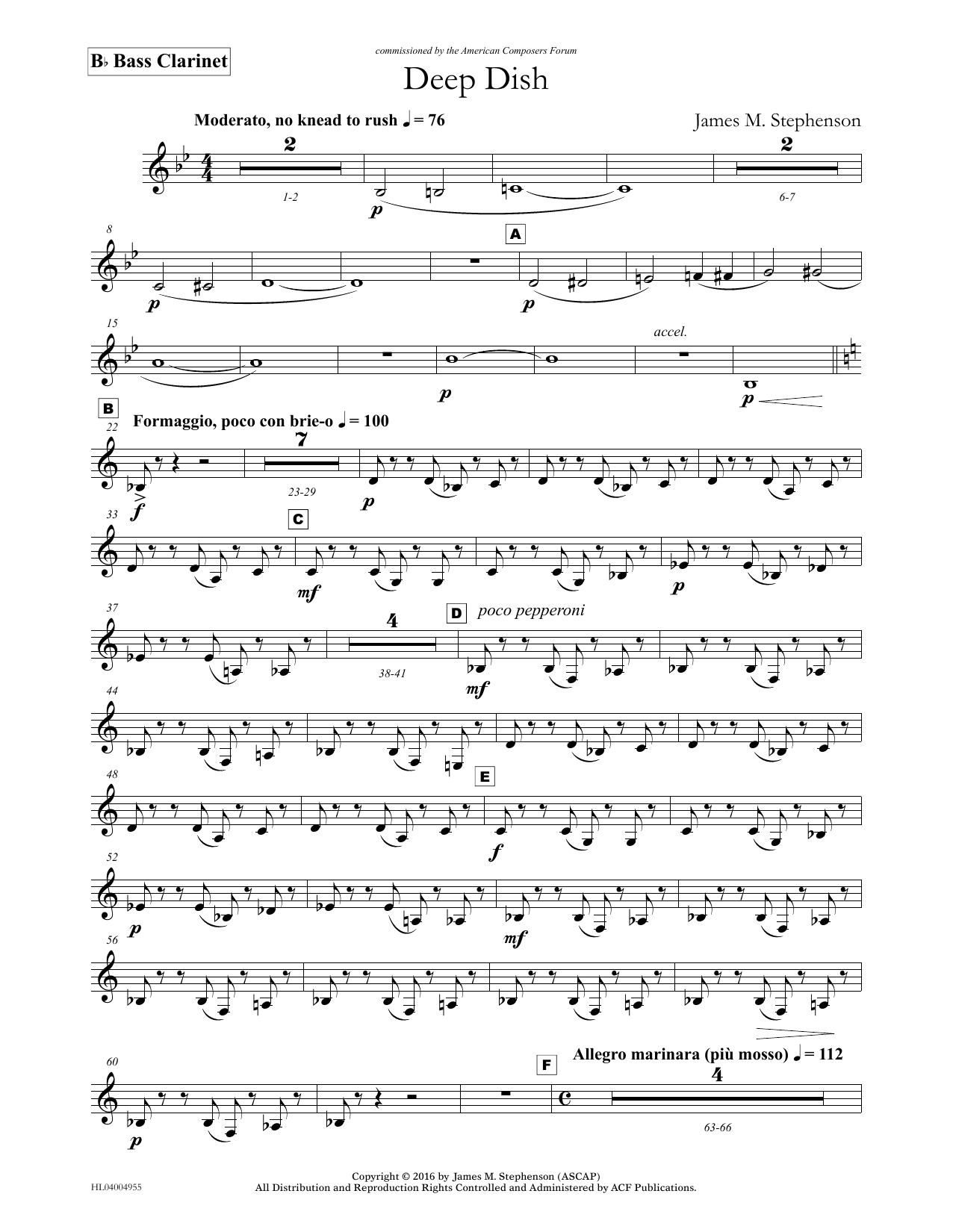 Produktbild zu: Deep Dish - Bb Bass Clarinet