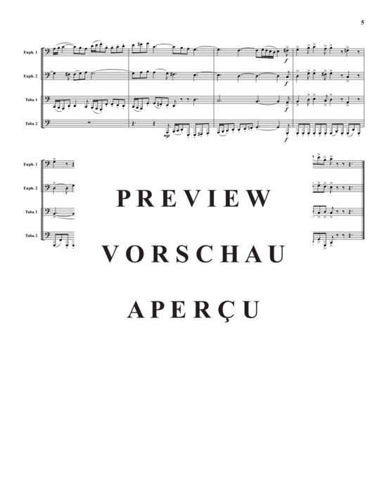 Product gallery: Page 6 of 18 Drei Choral-Variationen , , (2x Baritone, 2x Tuba)