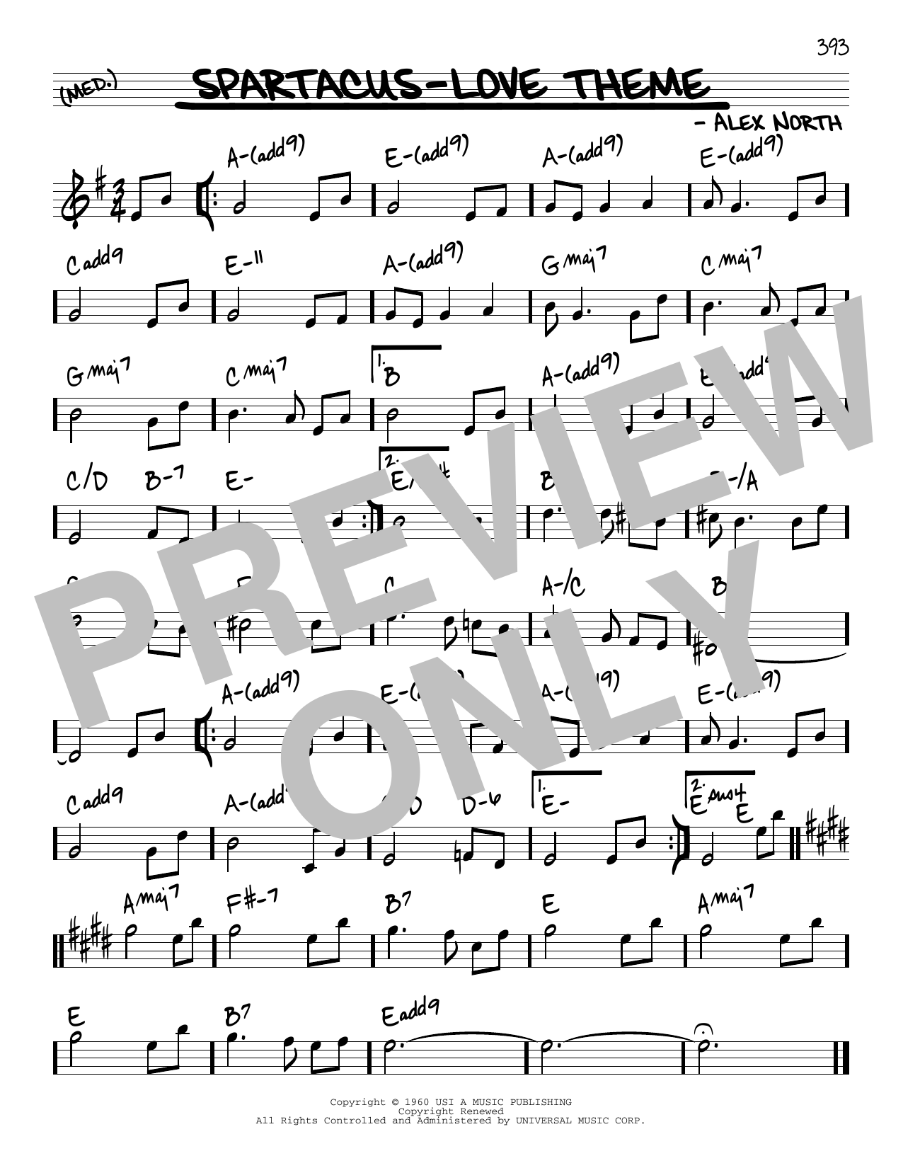 Product picture to: Spartacus - Love Theme