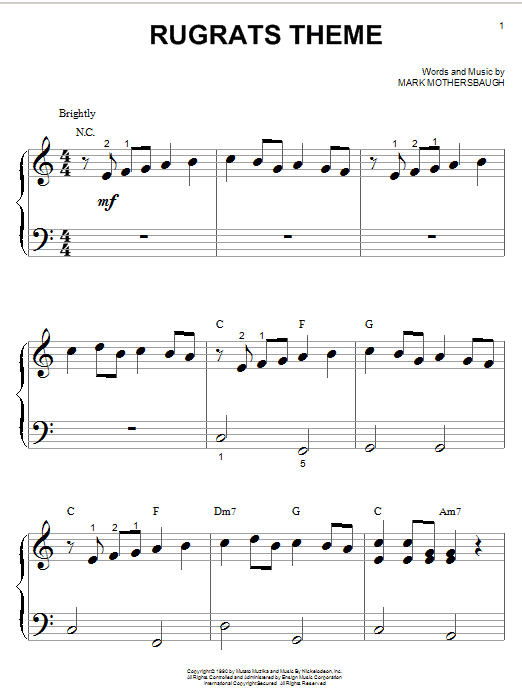 Produktbild zu: Rugrats Theme