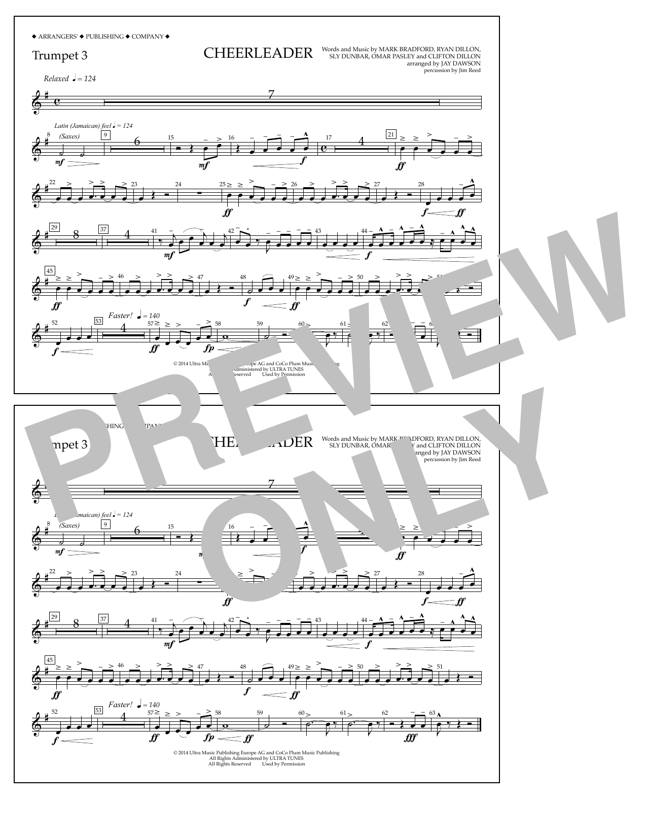 Produktbild zu: Cheerleader - Trumpet 3