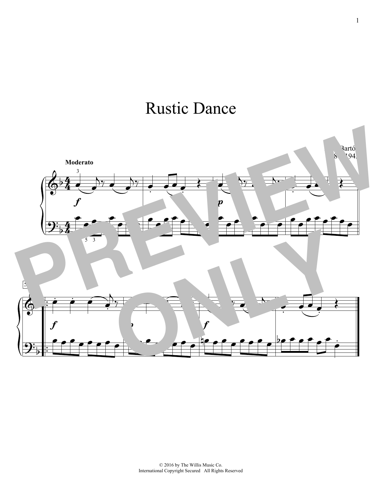 Product picture to: Rustic Dance