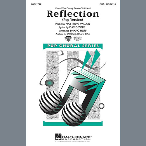 Produktbild zu: Reflection (Pop Version) (from Mulan) (arr. Mac Huff)
