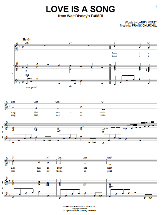 Produktbild zu: Love Is A Song