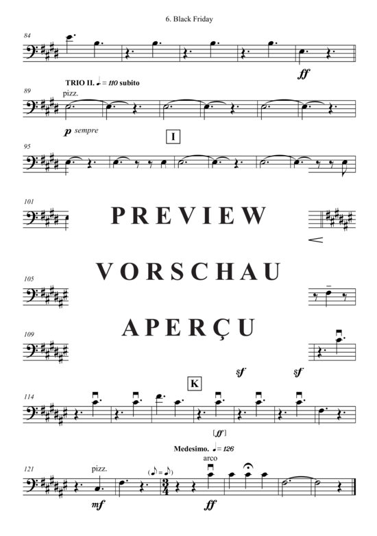 Produktgalerie: Seite 15 von 21 Christmas Suite Box , , (Stimmenauszug Kontrabass)
