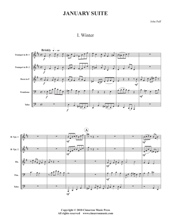 Produktbild zu: January Suite John Paff