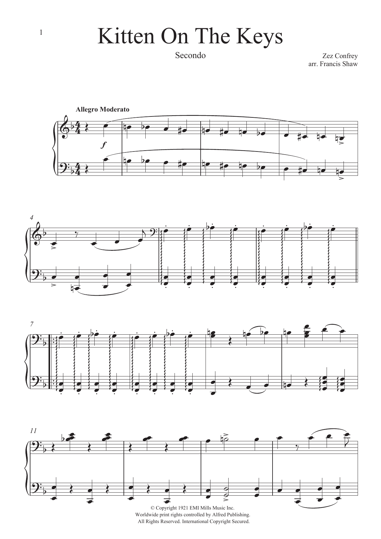 Produktbild zu: Kitten On The Keys