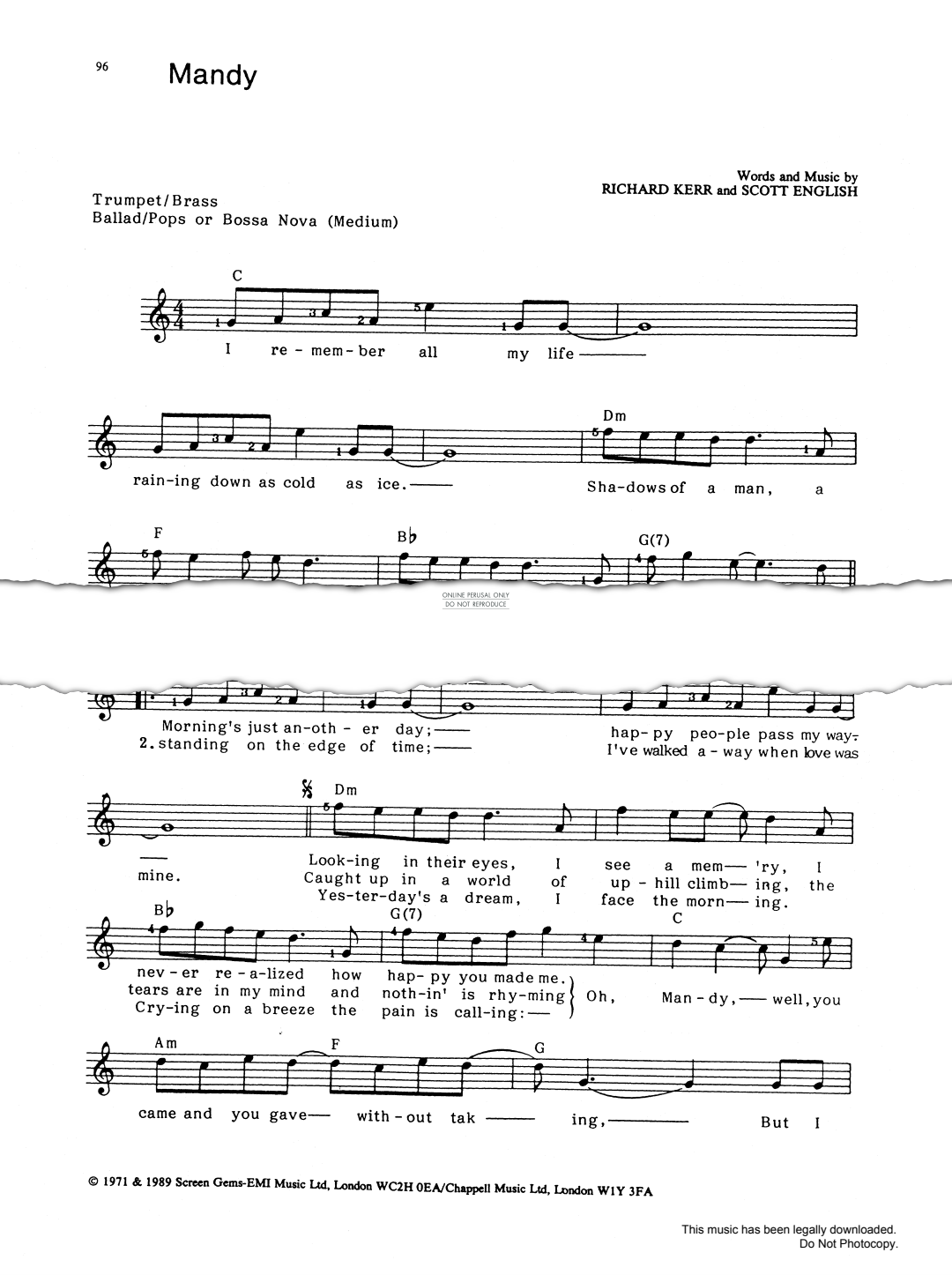 Product gallery: Page 1 of 1 Mandy, Richard Kerr