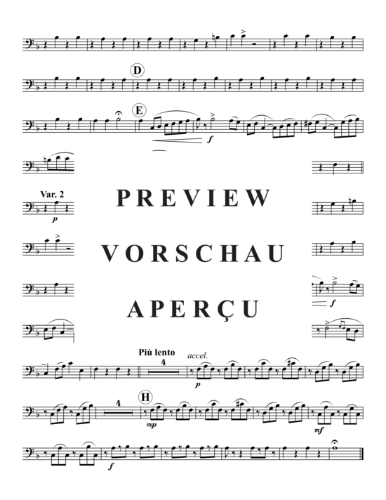 Product gallery: Page 17 of 21 Variations , , (Tuba Solo + Tuba Quartet)