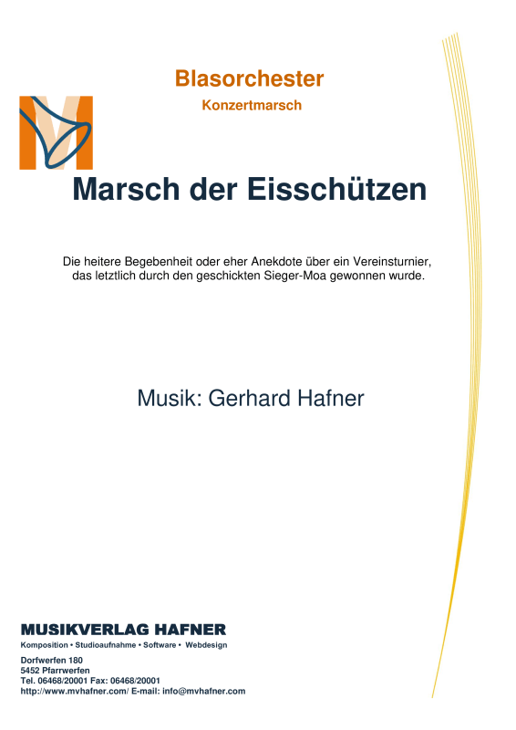 Product picture to: Marsch der EisschützenGerhard Hafner