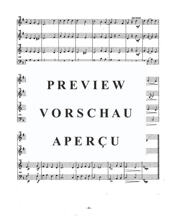Produktgalerie: Seite 8 von 11 Christmas Pudding, , Blechbläser Quartett