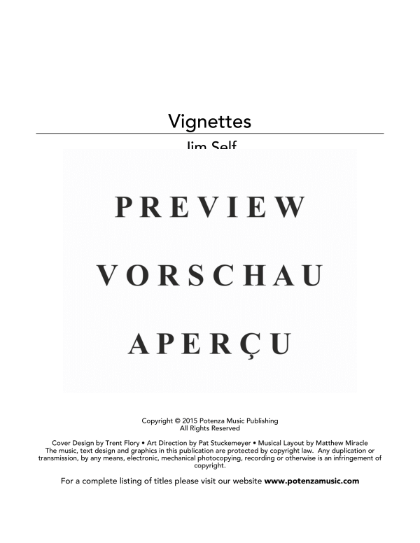 Produktgalerie: Seite 3 von 11 Vignettes, , (Holzbläser Quintett)