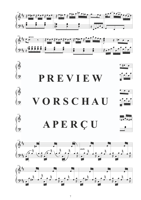 Produktgalerie: Seite 8 von 11 Cembalo Konzert Nr. 4 in D-Dur, , Cembalo und Streichorchester