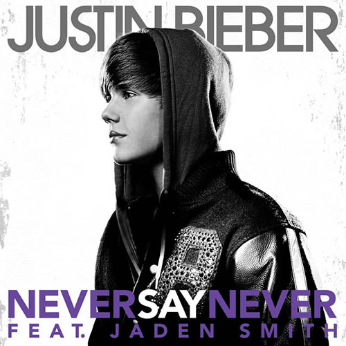 cover: Never Say Never, Justin Bieber & Jaden, Klavier