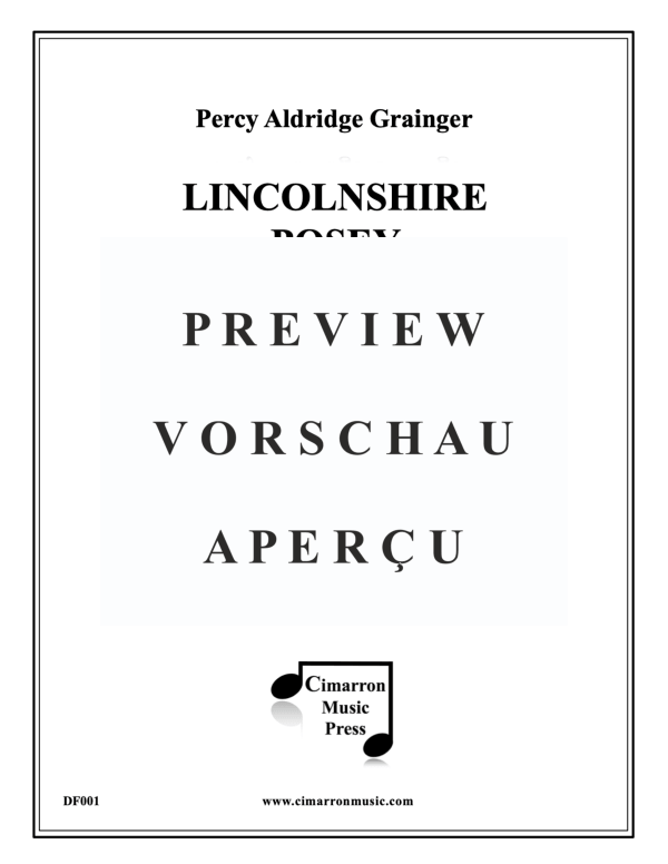 Produktgalerie: Seite 2 von 11 Lincolnshire Posy, , BlechblÀser Quintett