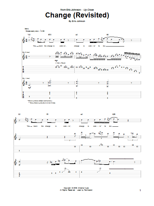 Product gallery: Page 1 of 1 Change (Revisited), Eric Johnson