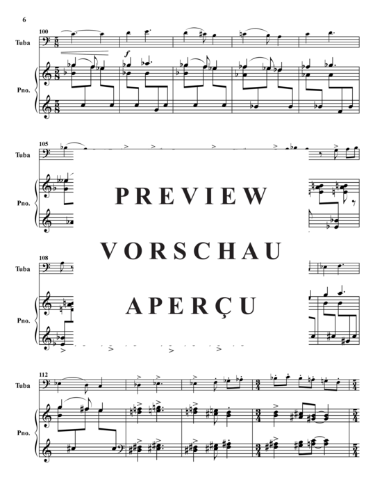 Product gallery: Page 7 of 21 Chant , , (tuba + piano)