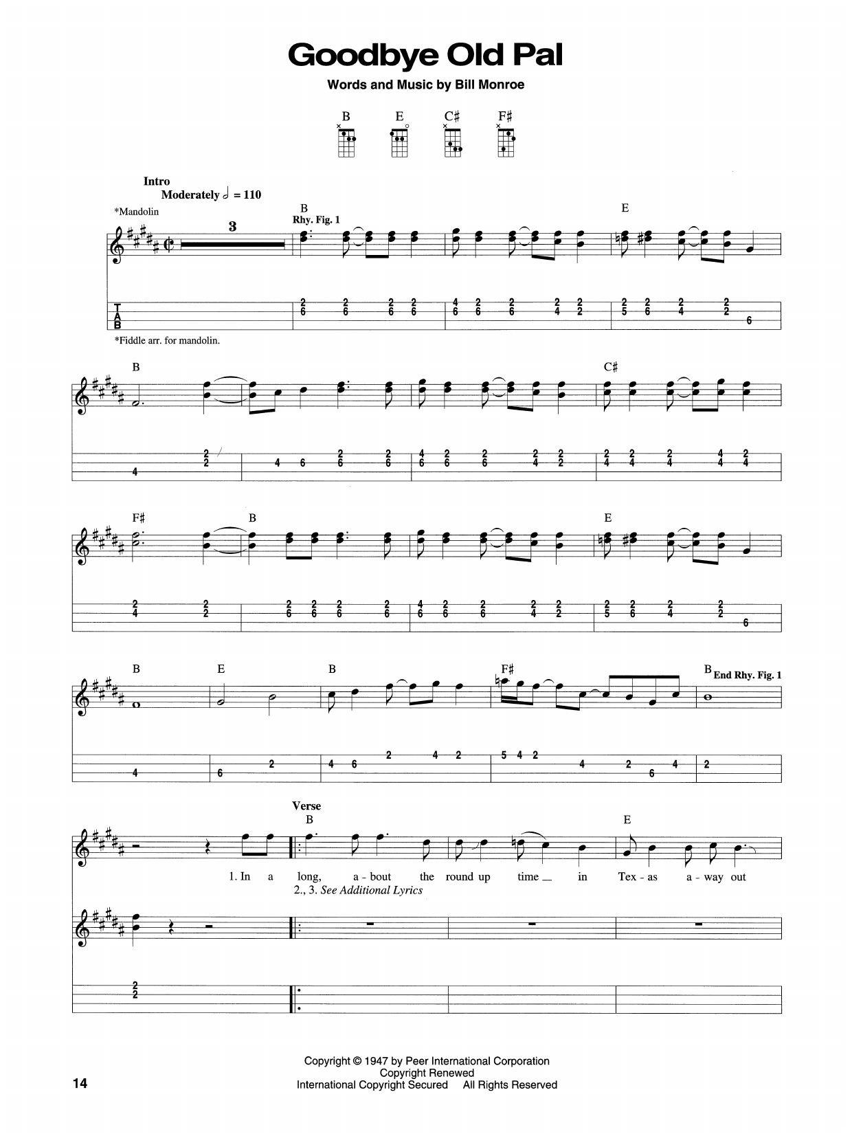 Produktgalerie: Seite 1 von 1 Goodbye Old Pal, Bill Monroe