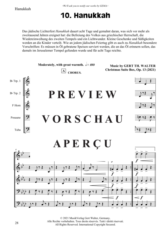 gallery: Hanukkah , , (Blechbläser Quintett)