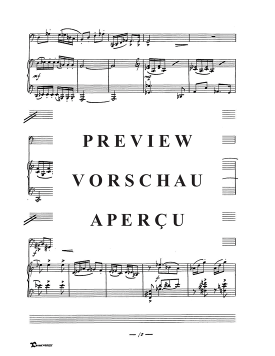 Product gallery: Page 11 of 21 Impromptu No 1 , , (tuba + piano)