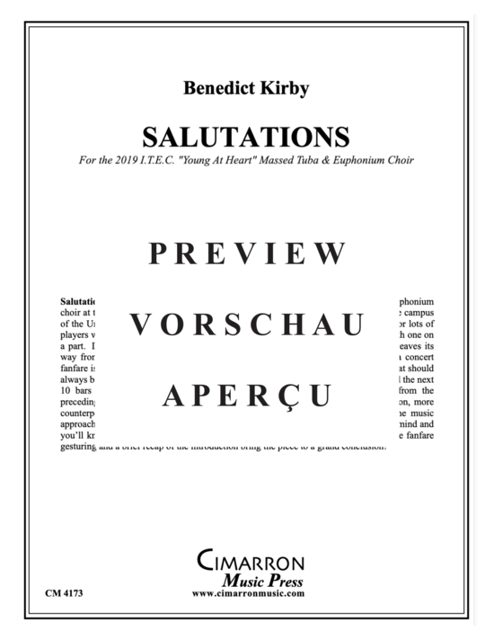 gallery: Salutations , , (Tuba Ensemble EEETTT)