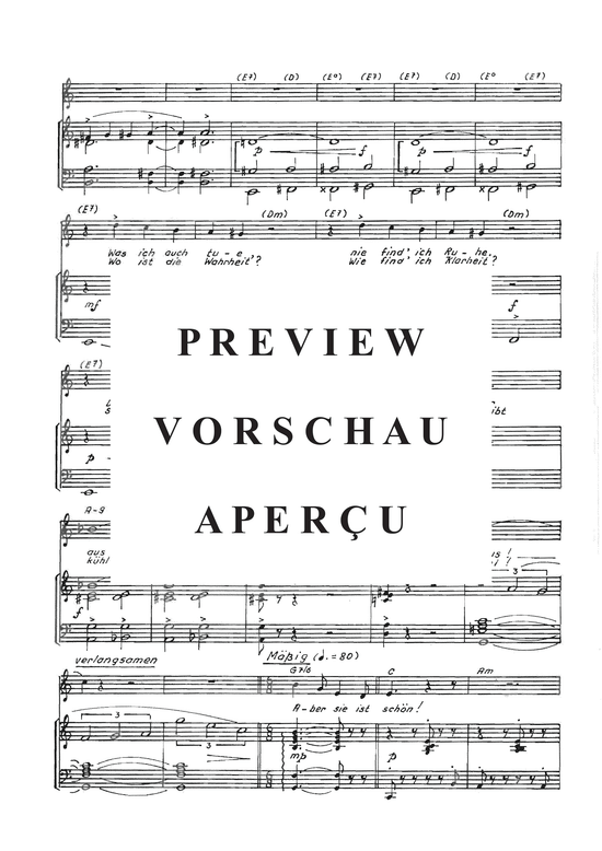 Product gallery: Page 11 of 21 6 Melodien aus dem Musical Casanova , , Piano and Voice