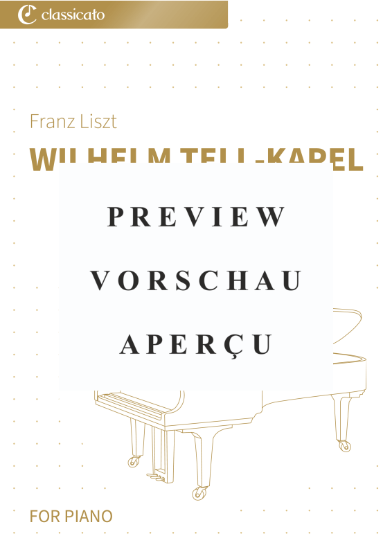 Product gallery: Page 2 of 5 Wilhelm Tell-kapel - Vereenvoudigde versie, , Piano Solo