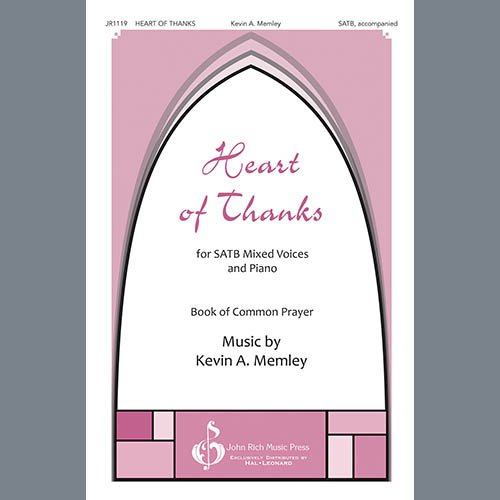 cover: Heart Of Thanks, Kevin A. Memley, Chor