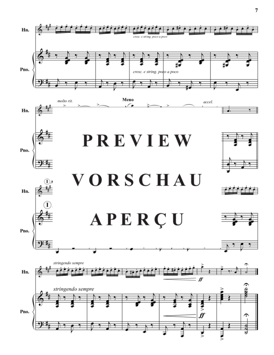 Produktgalerie: Seite 8 von 11 Csardas , , (Horn in F + Klavier)