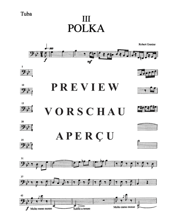 Produktgalerie: Seite 45 von 48 Tuba Suite , , (Tuba + Klavier)