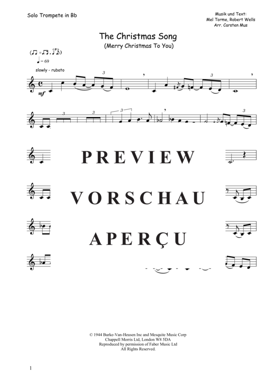 Produktbild zu: The Christmas Song (Merry Christmas To You) Sammy Davis Jr.