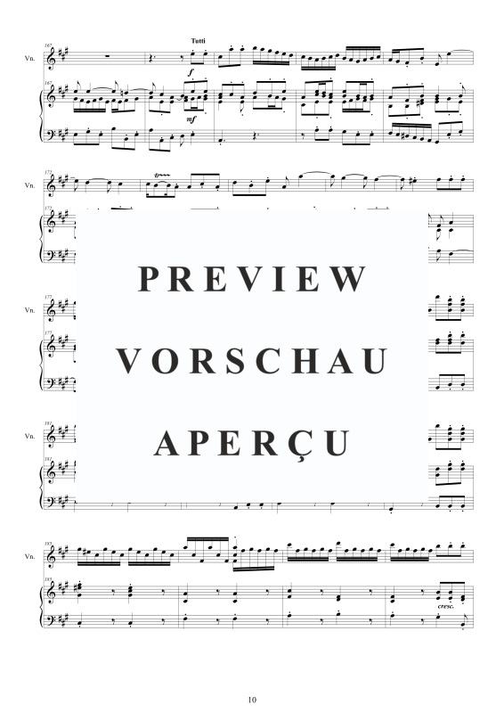 Produktgalerie: Seite 11 von 11 Violin Concerto No.4 in A-Dur Op.9, , Violine und Cembalo