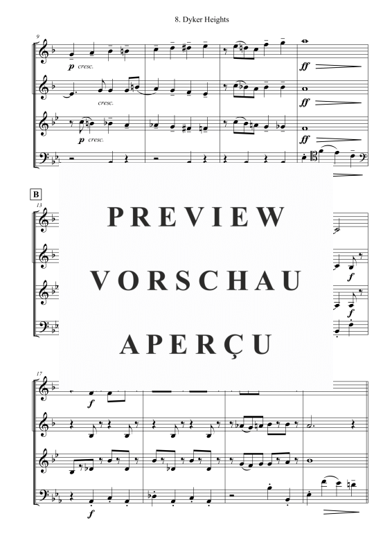 Produktgalerie: Seite 3 von 8 Dyker Heights, , (Blechbläserquartett)