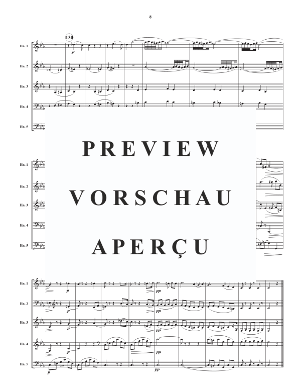 Product gallery: Page 11 of 11 Adagio, Allegro, and Adagio, , Horn Quintet